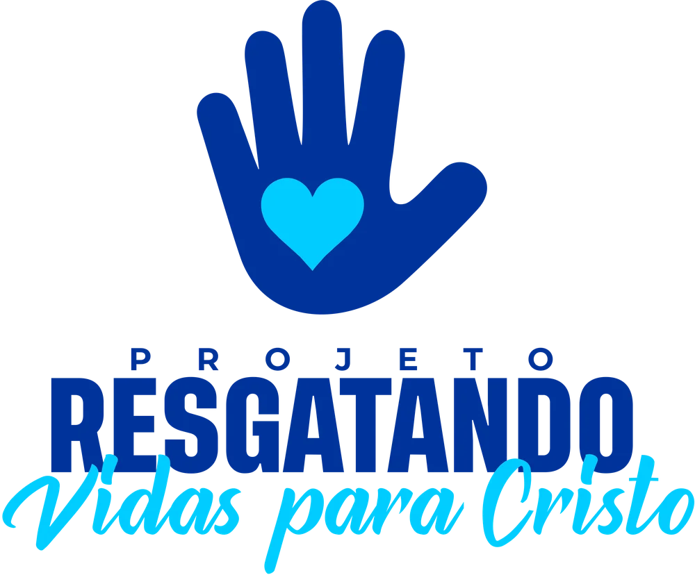 Logomarca do Projeto Resgatando Vidas para Cristo, projeto evangelístico de Irmão Ricardo