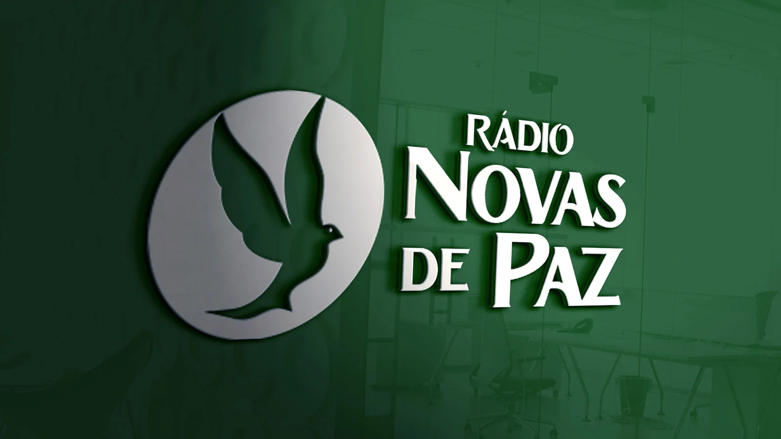 Logomarca oficial da Rádio Novas de Paz